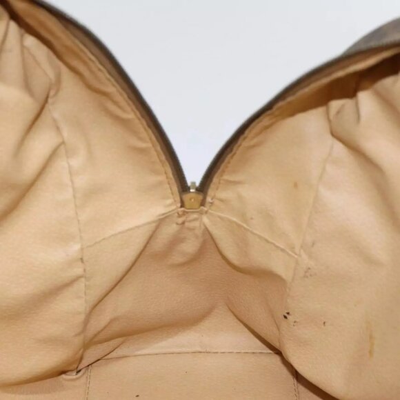 CELINE Macadam Canvas Boston Bag PVC Brown - Picture 5 of 16